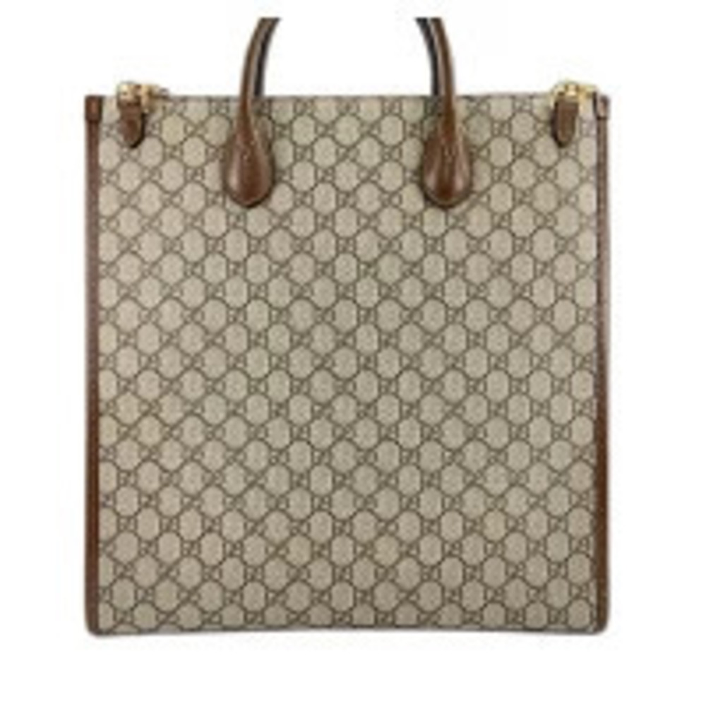 Gucci Interlocking G Tote Bag Brown